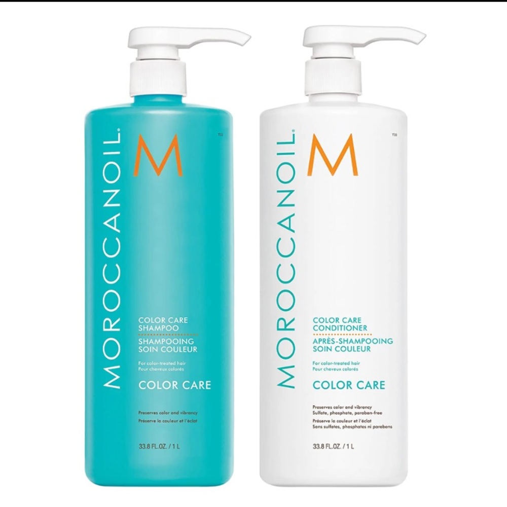 Moroccan Oil Color Care Shampoo & Conditioner Liter Duo